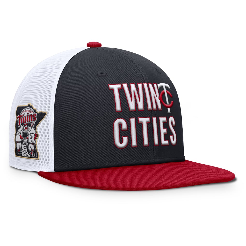  Minnesota Twins Nike Pro Trucker Snapback Hat - Navy