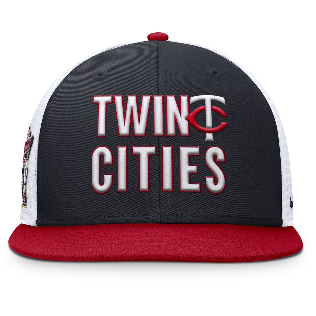  Minnesota Twins Nike Pro Trucker Snapback Hat - Navy