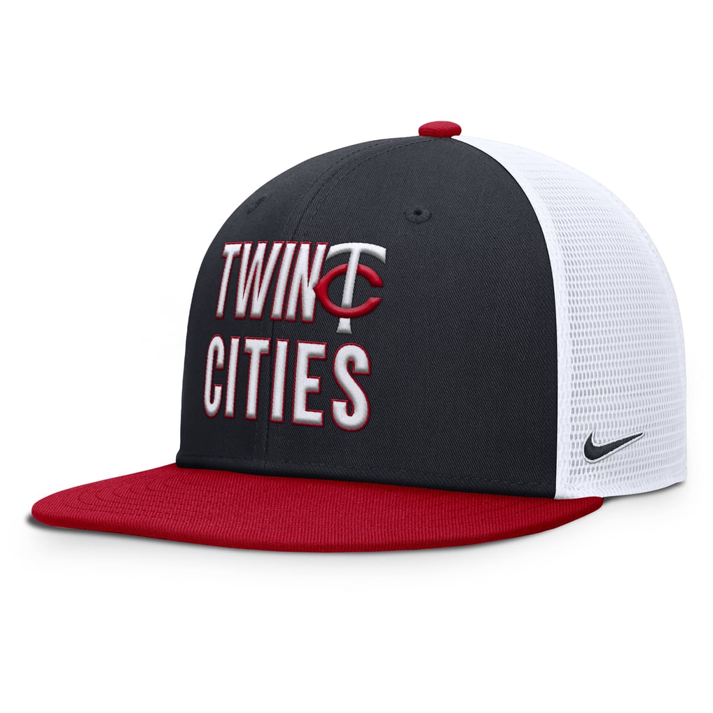  Minnesota Twins Nike Pro Trucker Snapback Hat - Navy