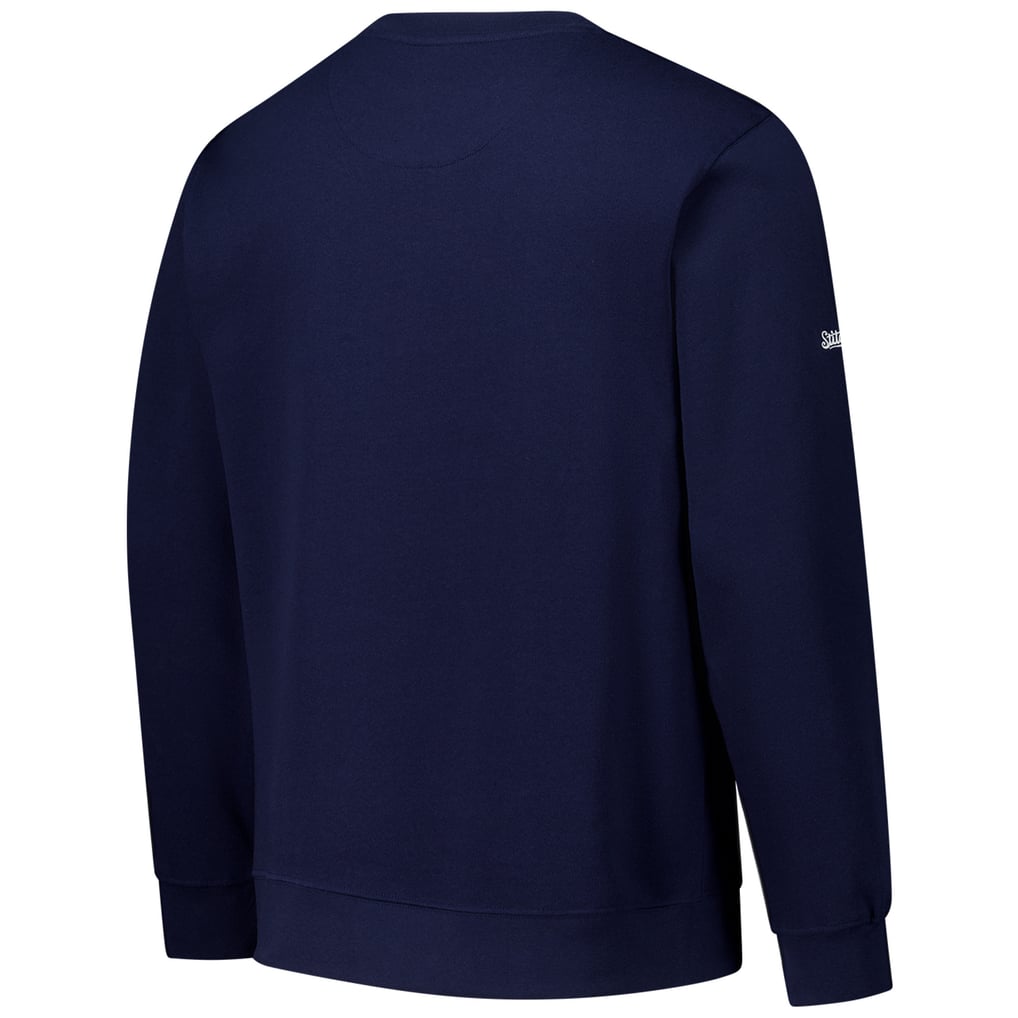 Minnesota Twins Stitches Lightweight Crew Sweatshirt - Navy
