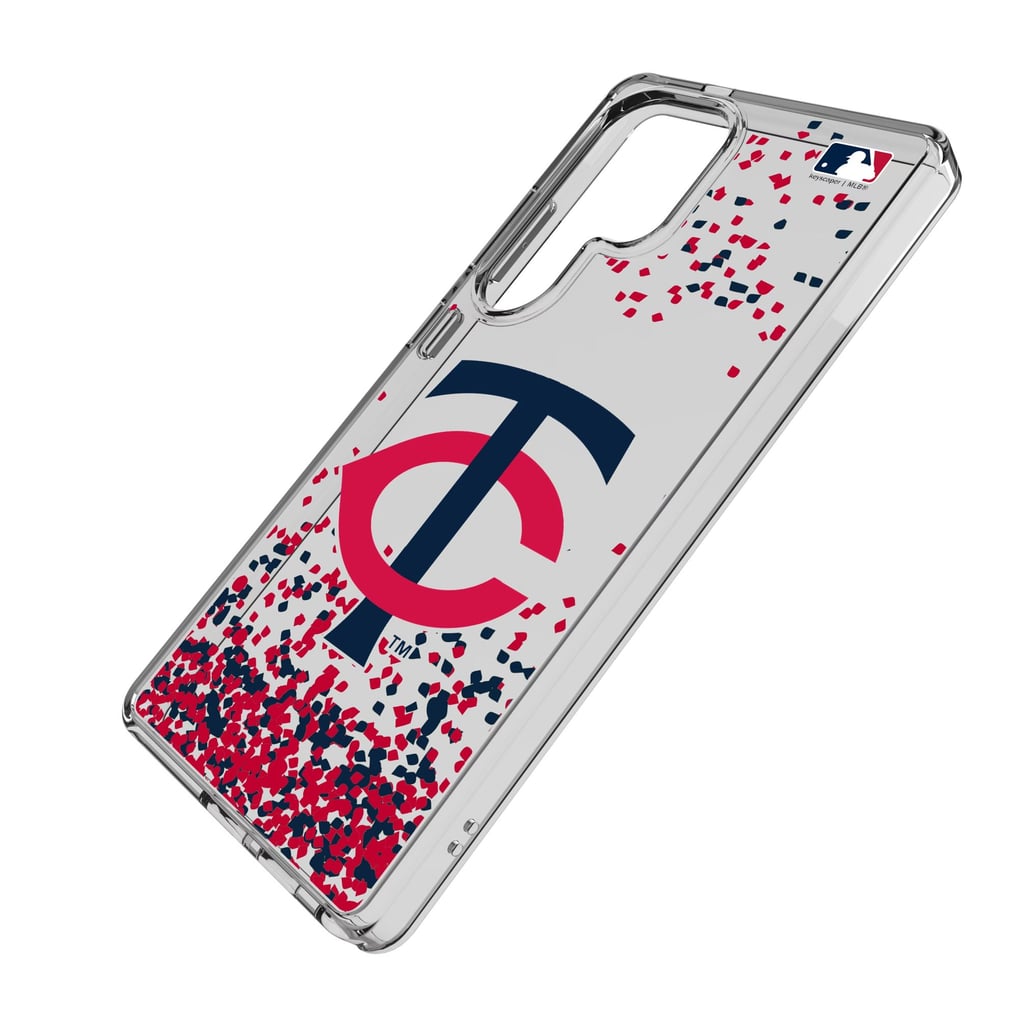 Minnesota Twins Galaxy S8 Confetti Design Clear Case