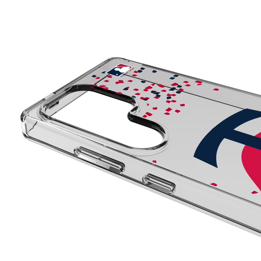 Minnesota Twins Galaxy S8 Confetti Design Clear Case