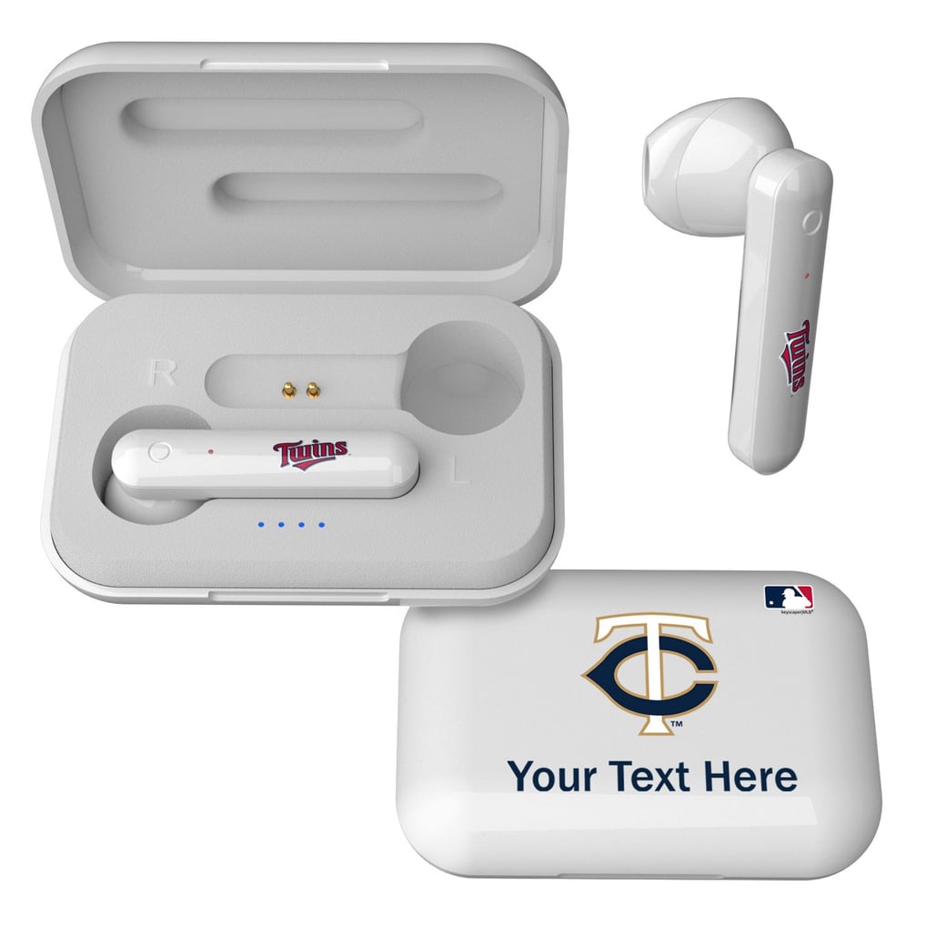 Minnesota Twins Personalized True Wireless Earbuds