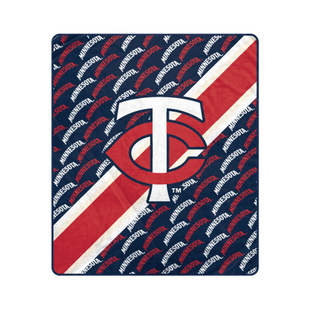 Minnesota Twins Pegasus 60" x 70" Diagonal Lined Wordmark Ultra Soft Blanket