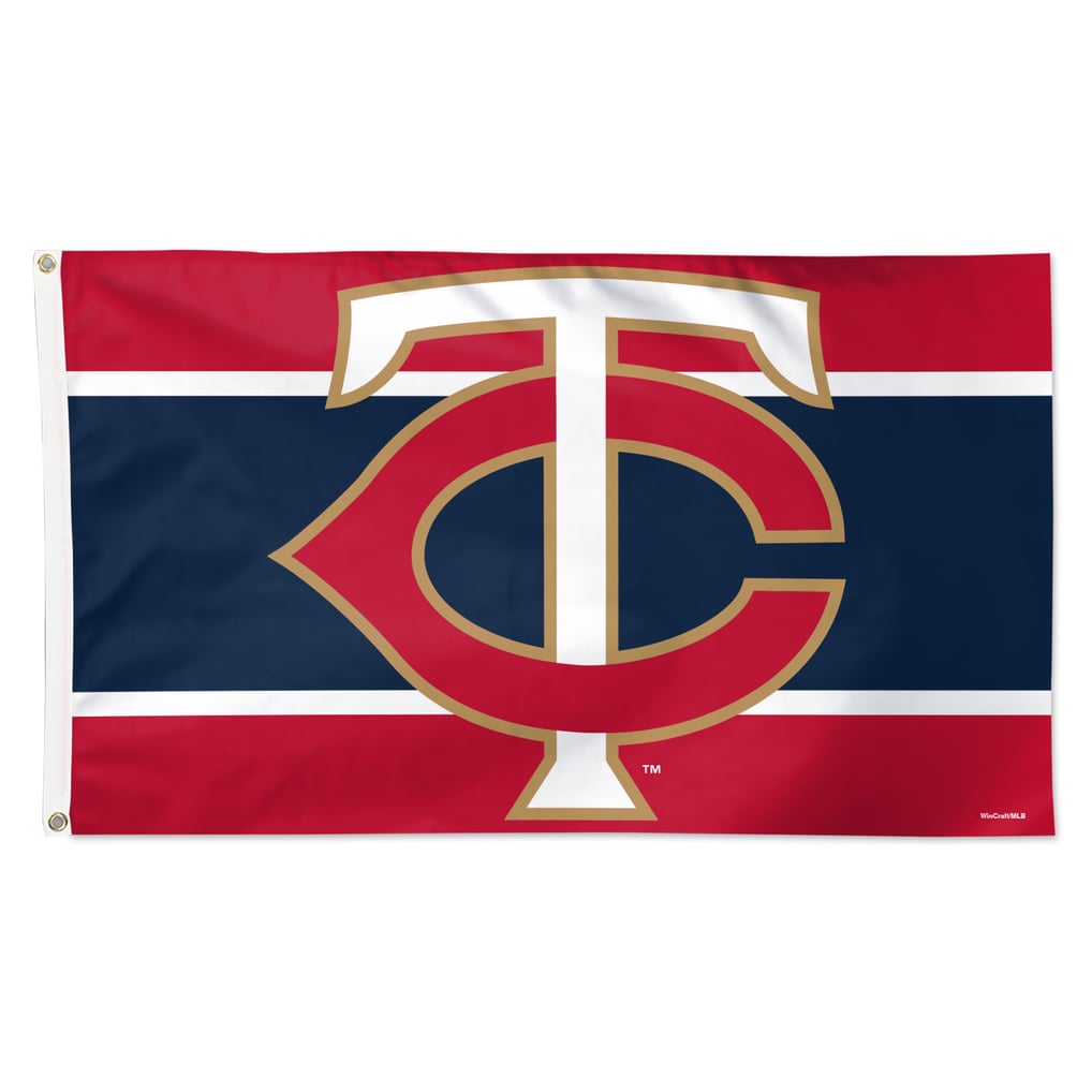 Minnesota Twins WinCraft 3' x 5' Horizontal Stripe Deluxe Single-Sided Flag
