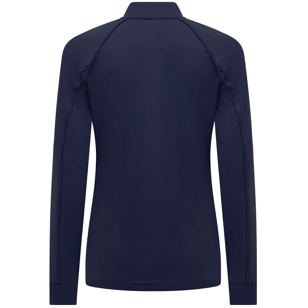  Minnesota Twins Levelwear Women's Kinetic Insignia Quarter-Zip Pullover - Navy