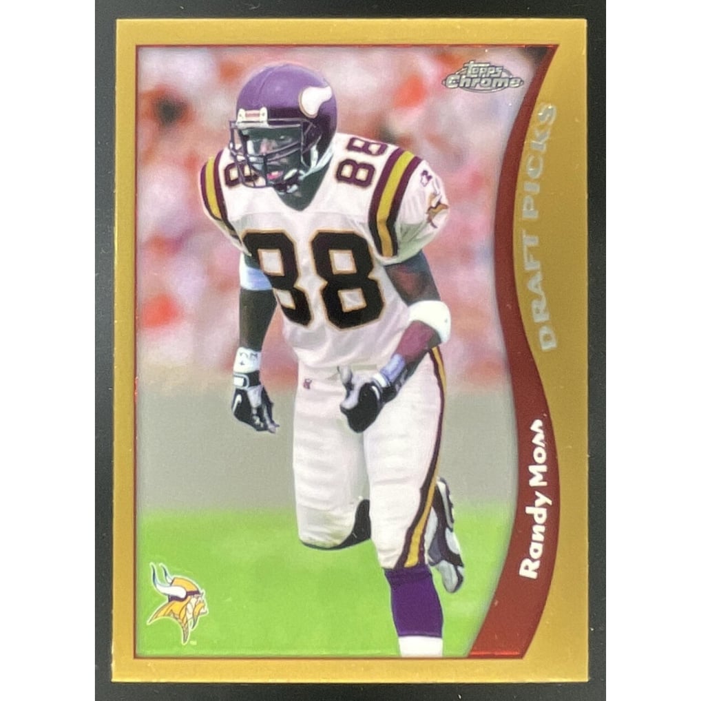 1998 Topps Chrome #35 Randy Moss RC