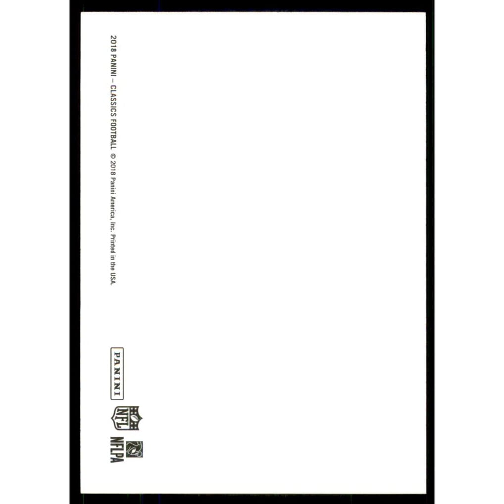 2018 Classics Blank Back #58 Stefon Diggs