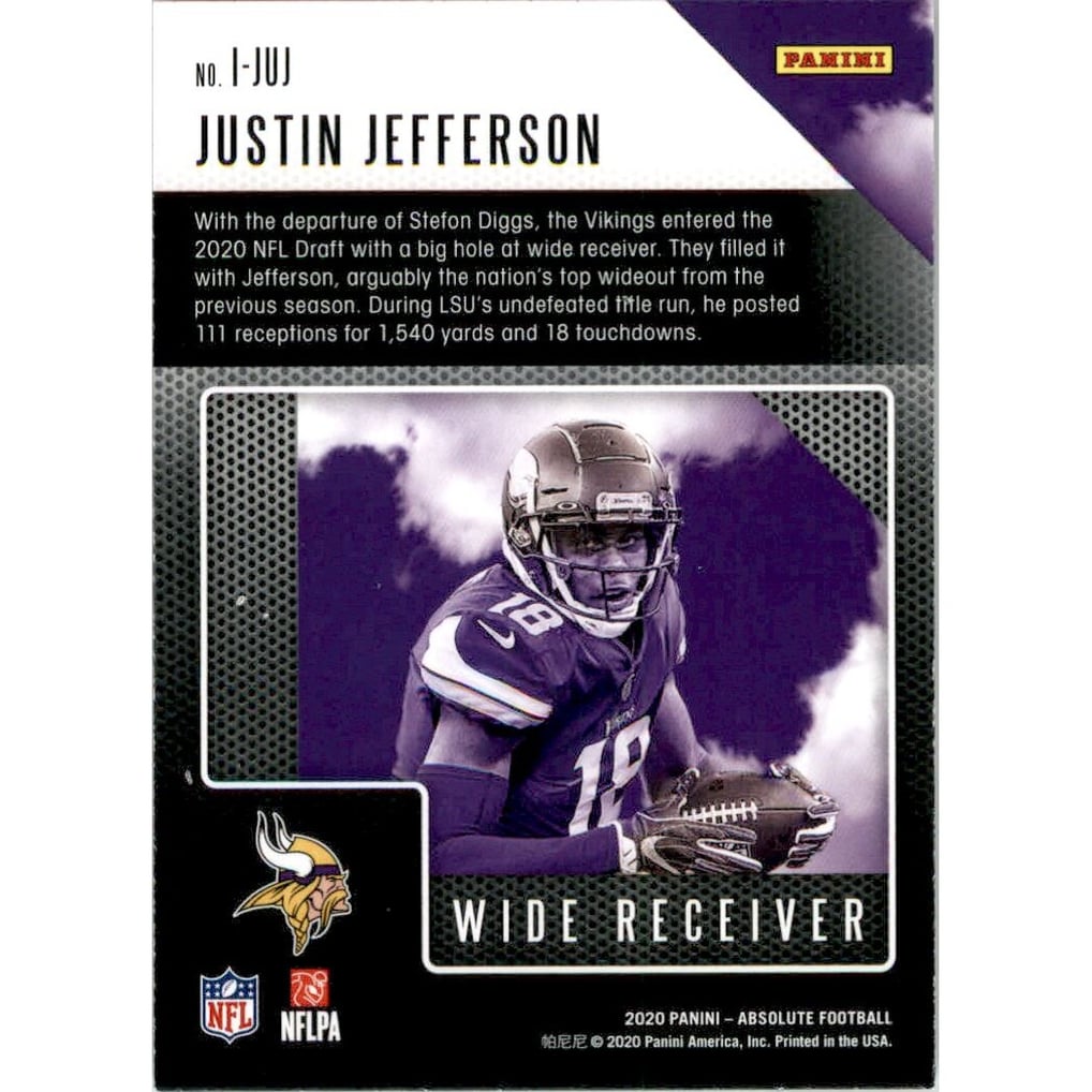 2020 Absolute Introductions #11 Justin Jefferson