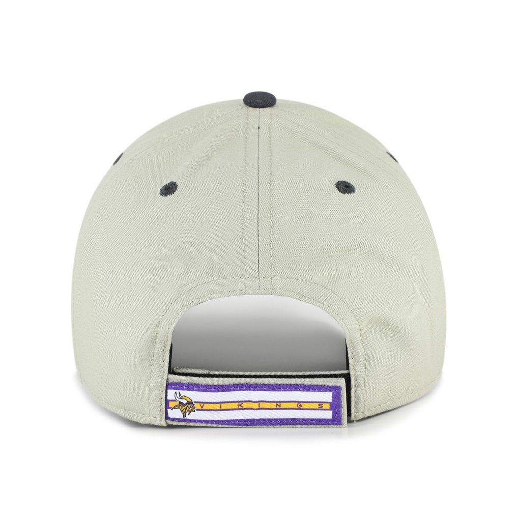  Minnesota Vikings '47 Half Block Text MVP Adjustable Hat - Gray/Black