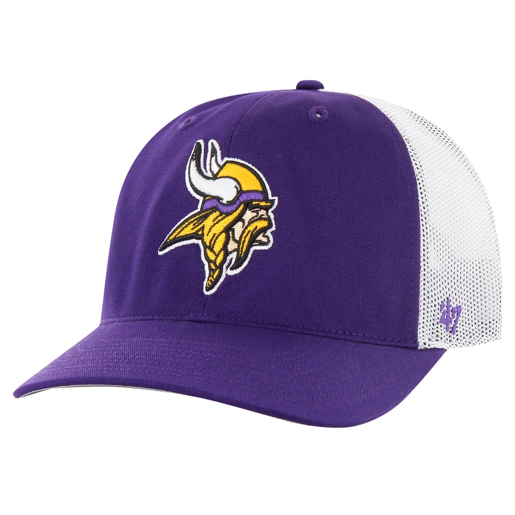 Minnesota Vikings '47 Team Unstructured Trucker Adjustable Hat - Purple/White