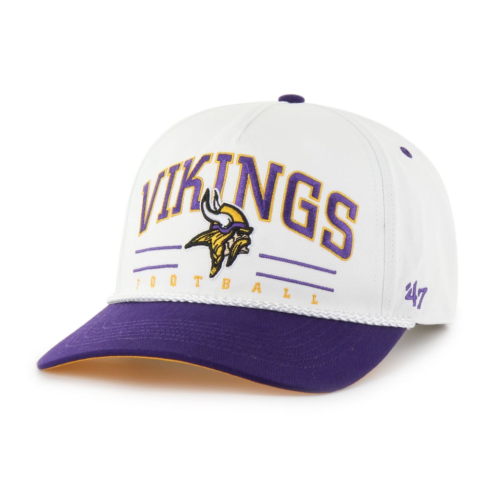Minnesota Vikings '47 Roscoe Two-Toned Hitch Adjustable Hat - White/Purple
