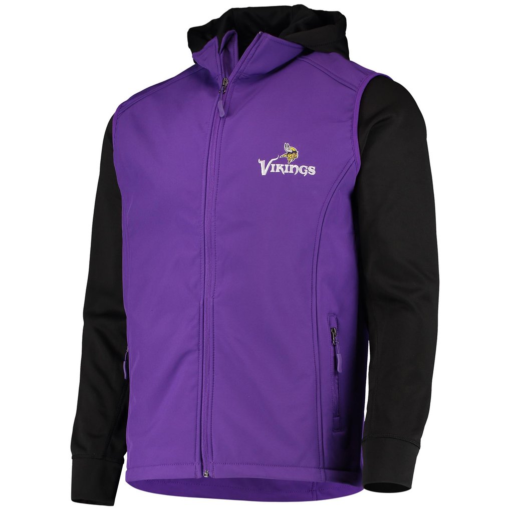 Minnesota Vikings Dunbrooke Alpha Full-Zip Jacket - Purple/Black