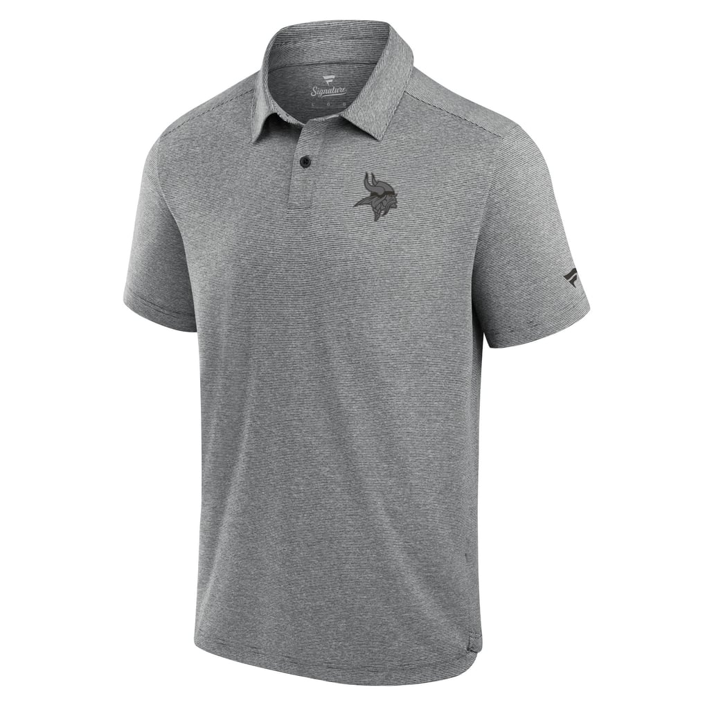 Minnesota Vikings Fanatics Front Office Tech Polo - Black