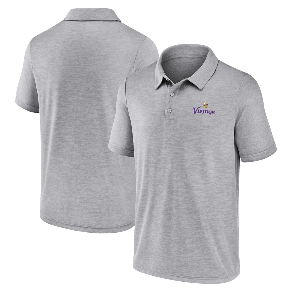 Minnesota Vikings Fanatics Making Waves Polo - Gray