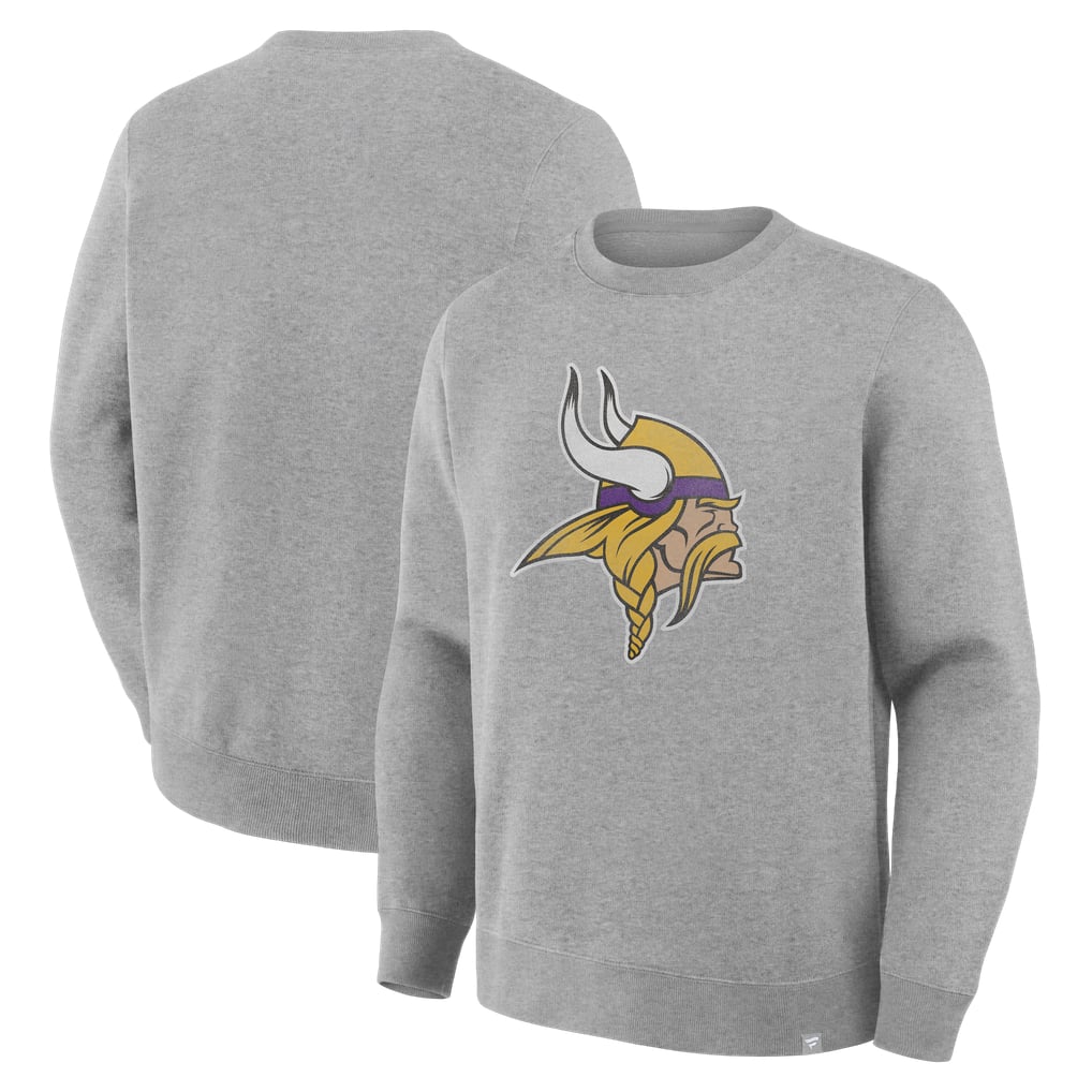 Minnesota Vikings Fanatics Legacy Sweatshirt - Heather Gray