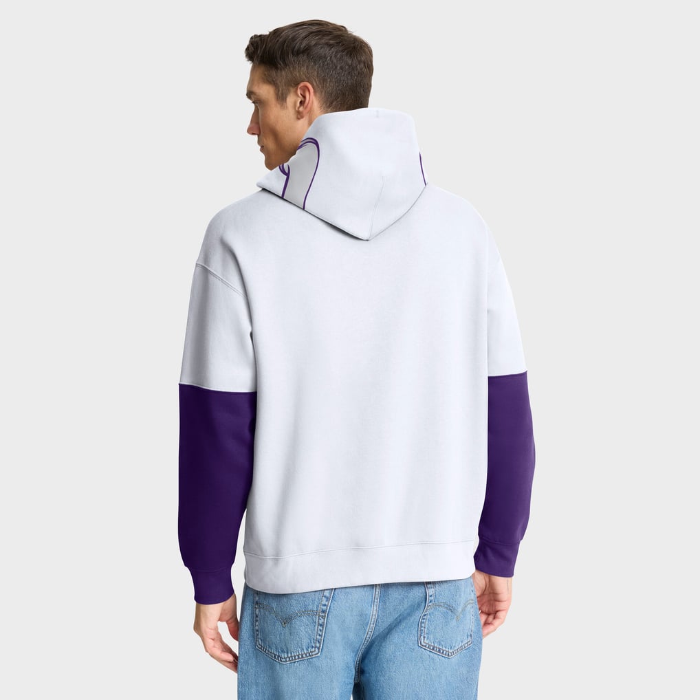 Minnesota Vikings Fanatics Helmet Alt Pullover Hoodie - White