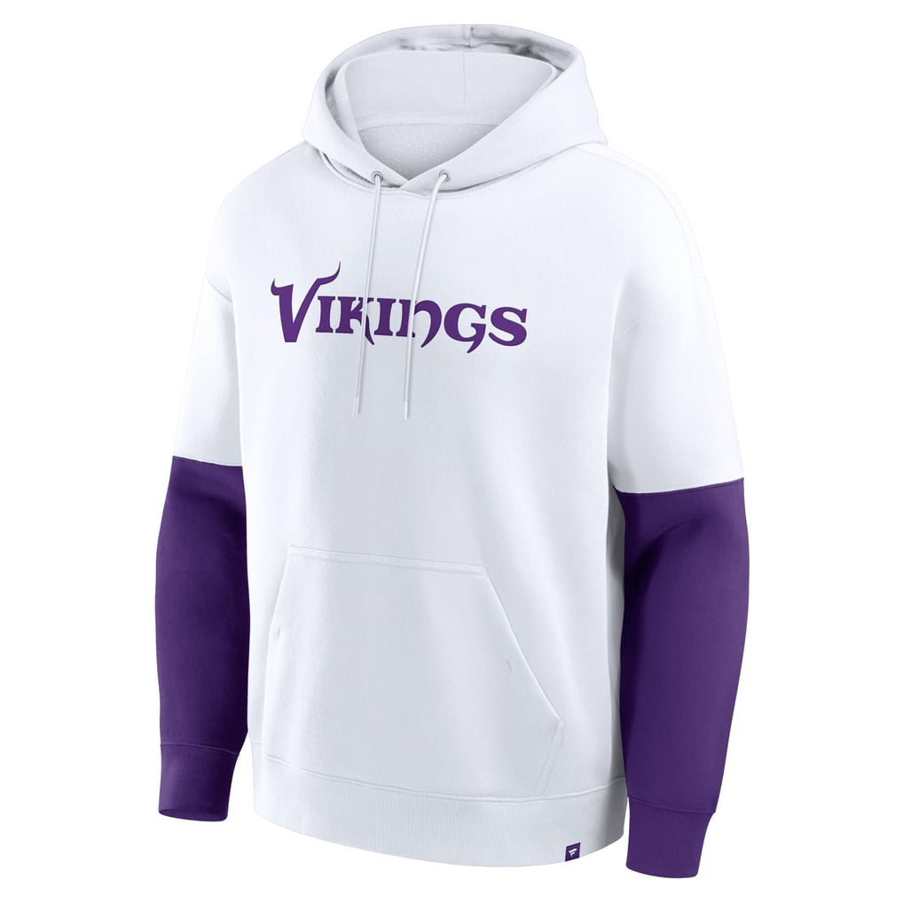 Minnesota Vikings Fanatics Helmet Alt Pullover Hoodie - White