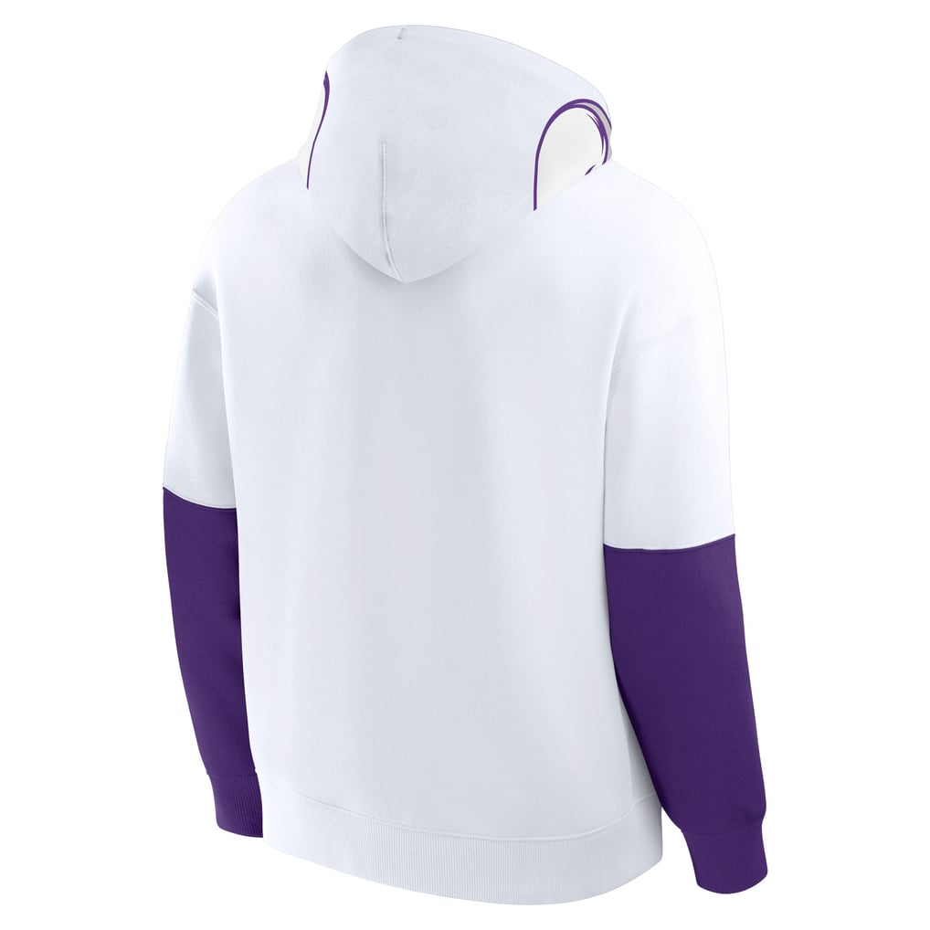 Minnesota Vikings Fanatics Helmet Alt Pullover Hoodie - White