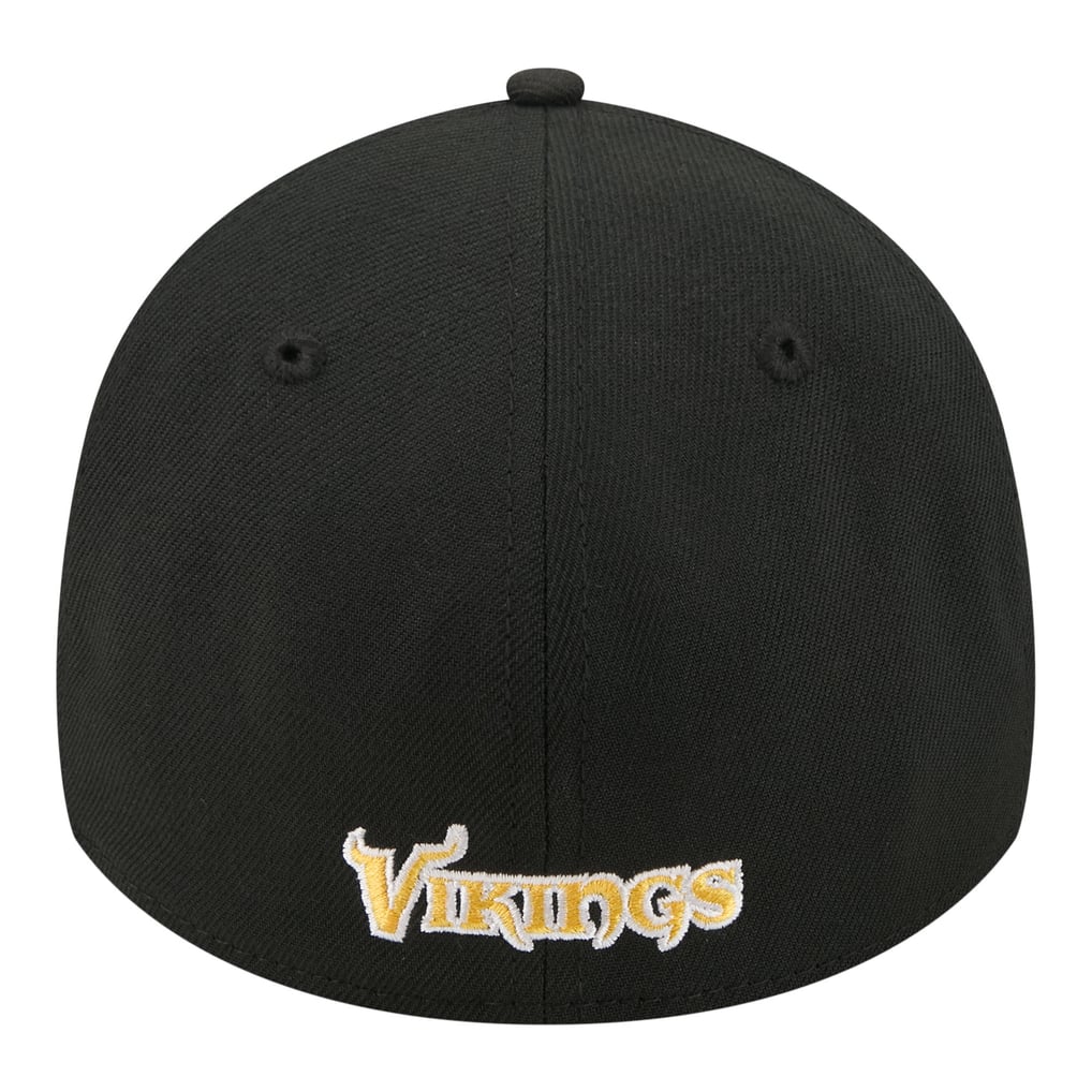  Minnesota Vikings New Era Core Team 39THIRTY Flex Hat - Black