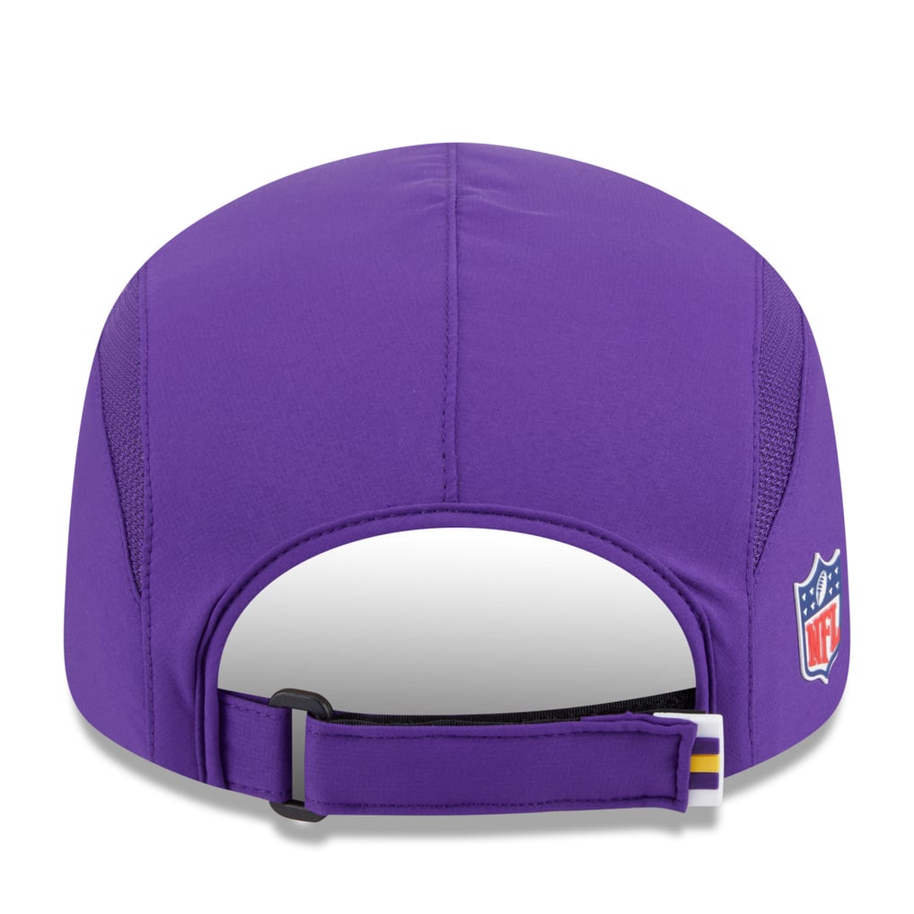Minnesota Vikings New Era 2025 Sideline  Runner Adjustable Hat - Purple