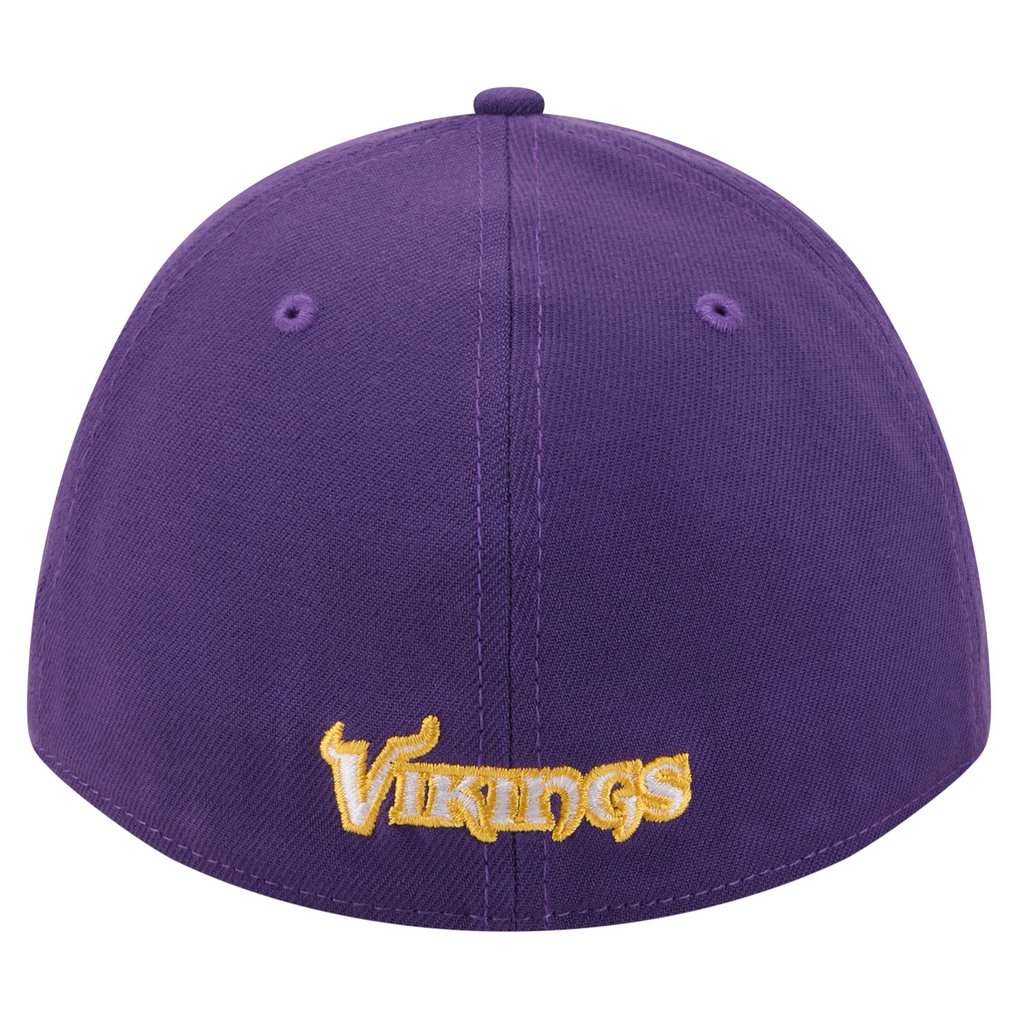 Minnesota Vikings New Era 39THIRTY M-Crown A-Frame Stretch Hat - Purple
