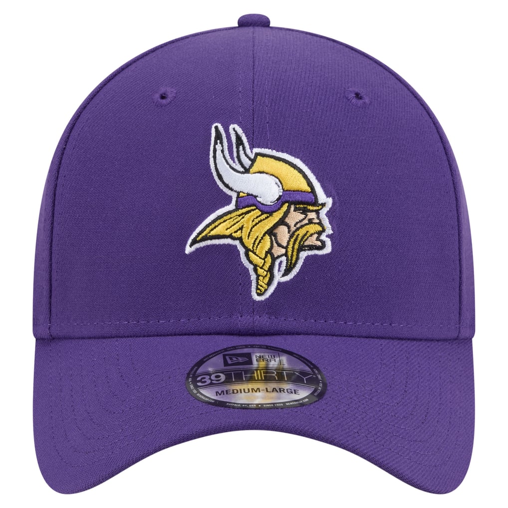  Minnesota Vikings New Era Core Team 39THIRTY Flex Hat - Purple