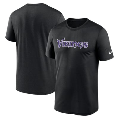 Minnesota Vikings Nike Primetime Legend Wordmark Dri-FIT T-Shirt - Black