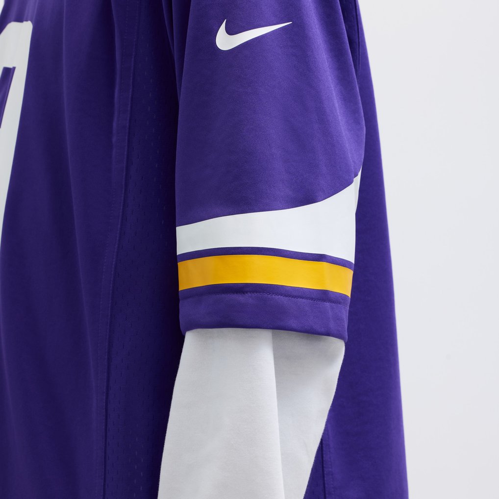 J.J. McCarthy Minnesota Vikings Nike  Player Game Jersey - Purple