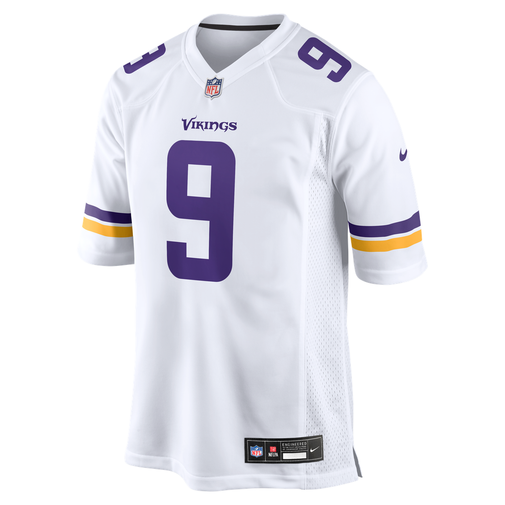 J.J. McCarthy Minnesota Vikings Nike Game Jersey -  White