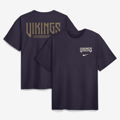  Minnesota Vikings Nike 2026 Rivalries Collection Max90 T-Shirt - Purple