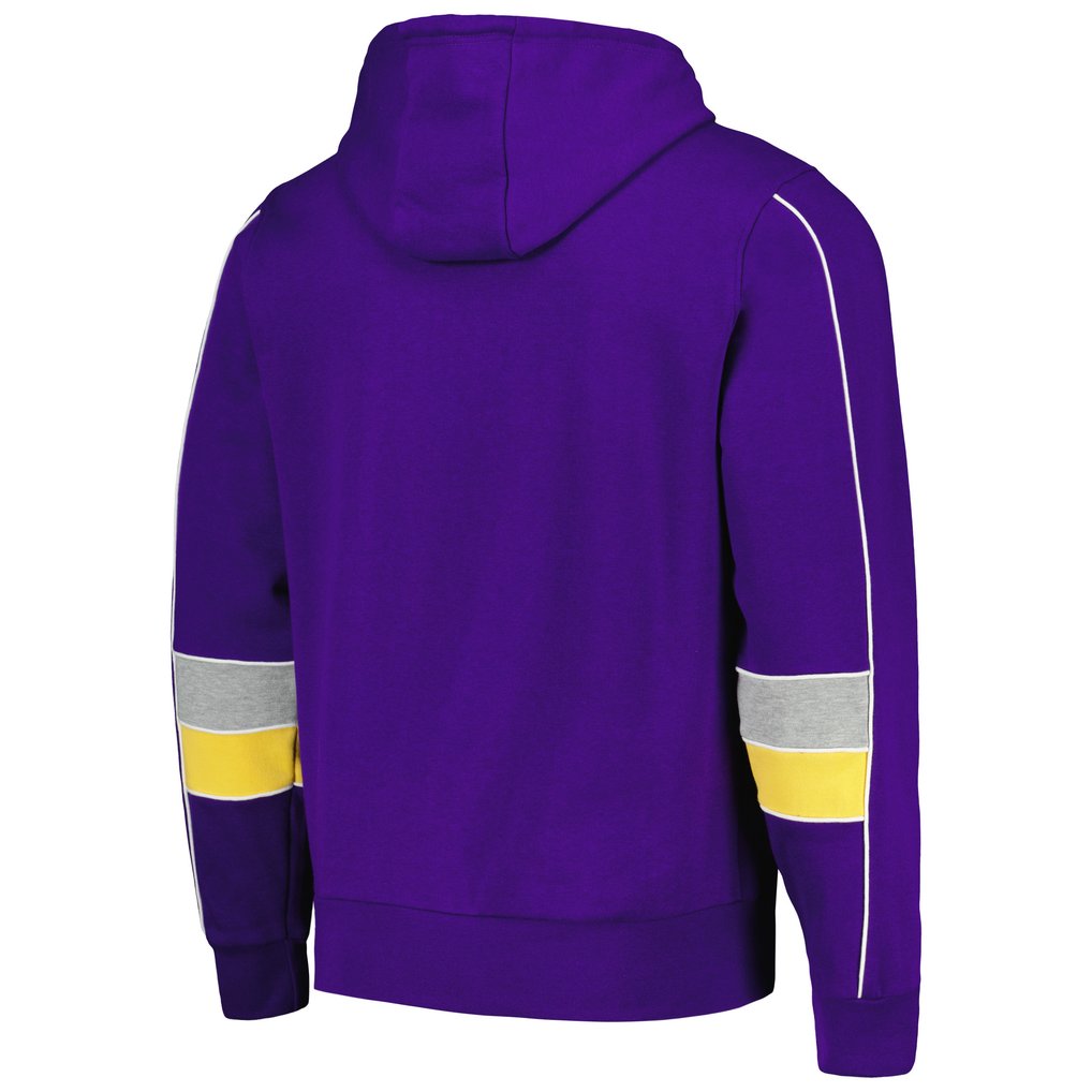Minnesota Vikings Starter Captain Pullover Hoodie - Purple