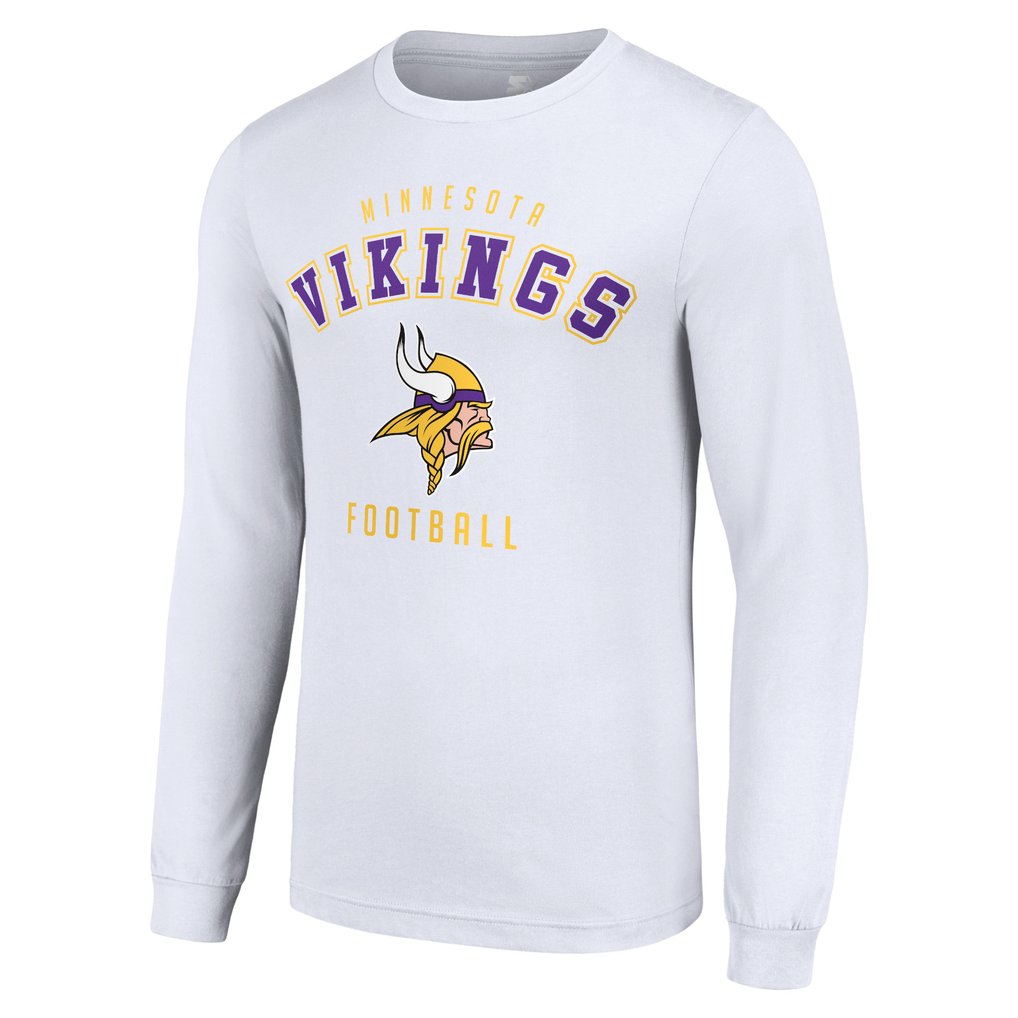 Minnesota Vikings Starter Long Sleeve T-Shirt - White