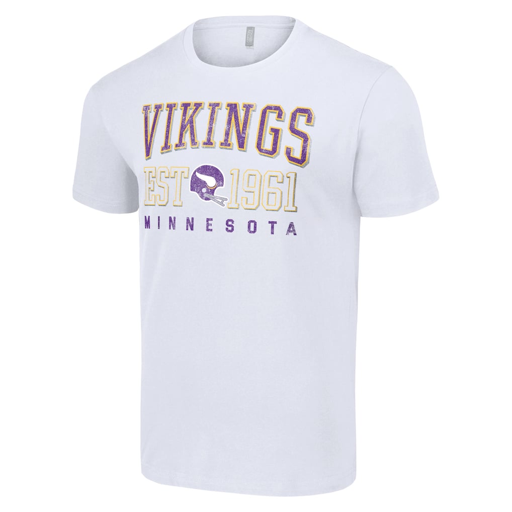 Minnesota Vikings Starter Throwback Logo T-Shirt - White
