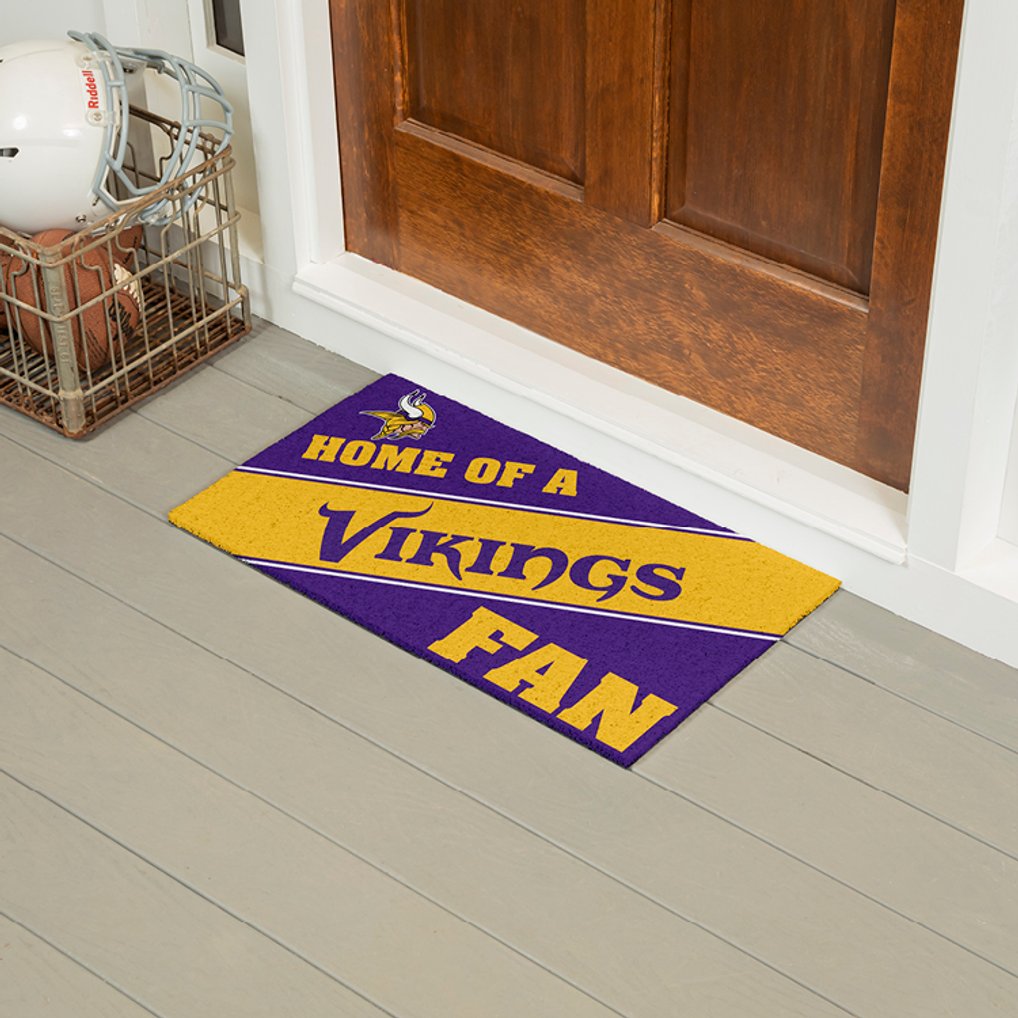 Minnesota Vikings 18" x 30" Team Turf Mat