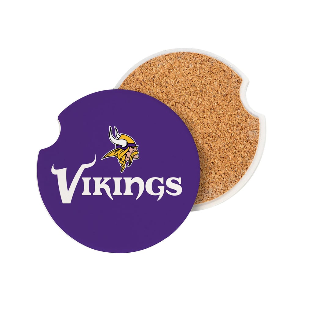 Minnesota Vikings Ceramic Car Coaster Four-Piece Set