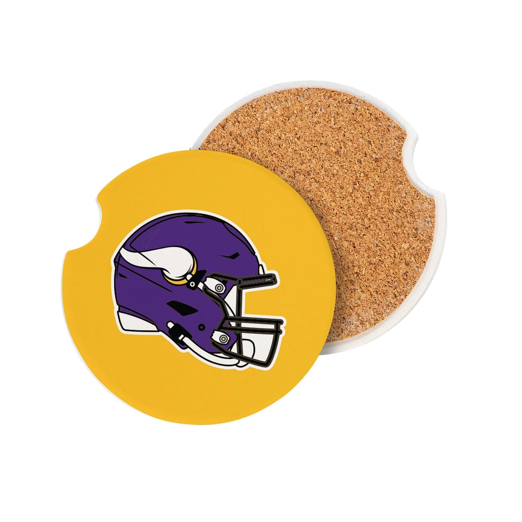 Minnesota Vikings Ceramic Car Coaster Four-Piece Set