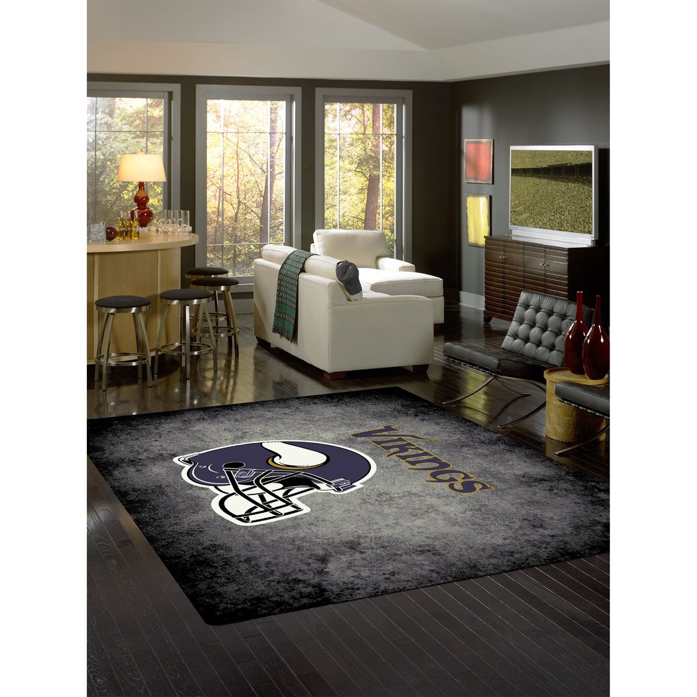 Minnesota Vikings Imperial 3'10" x 5'4" Distressed Rug