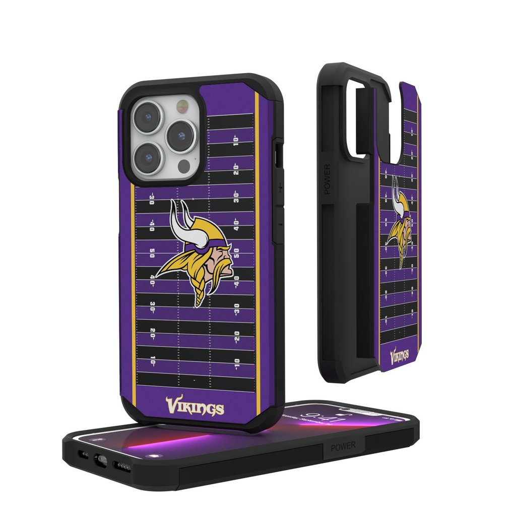 Minnesota Vikings iPhone Rugged Field Design Case
