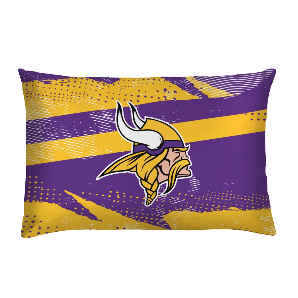 Minnesota Vikings Slanted Stripe 4-Piece Twin Bed Set