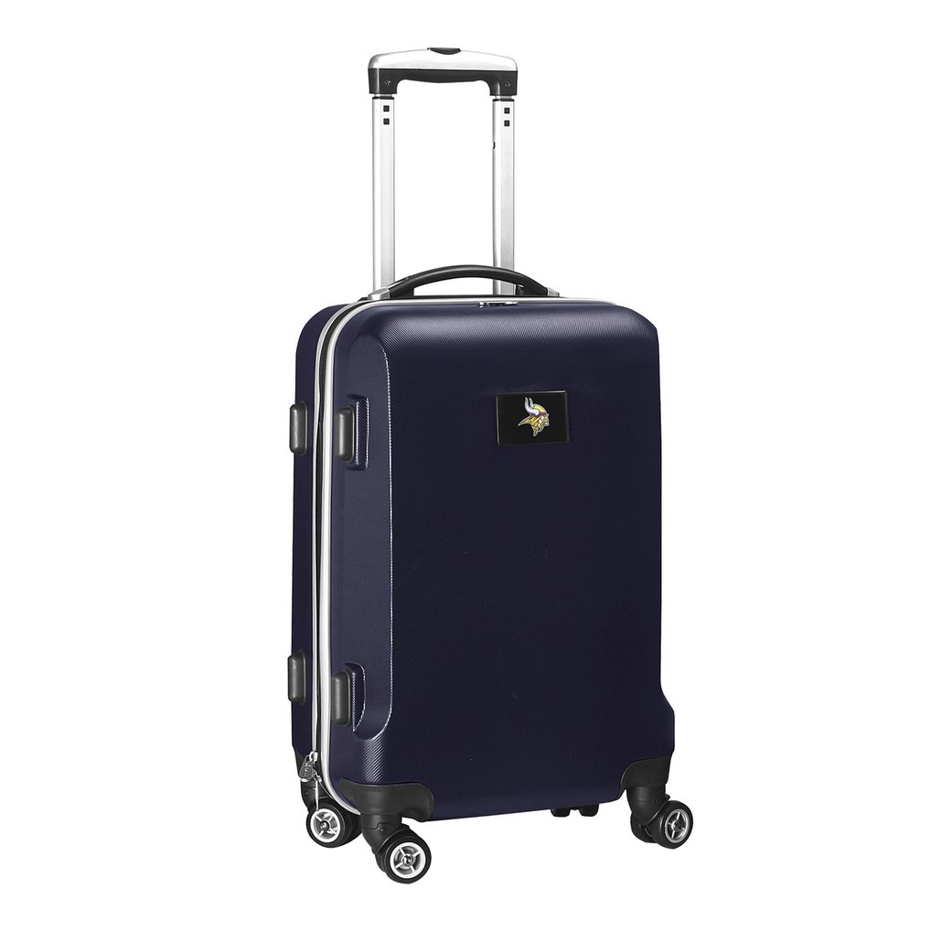 Minnesota Vikings MOJO 21" 8-Wheel Hardcase Spinner Carry-On Luggage - Navy