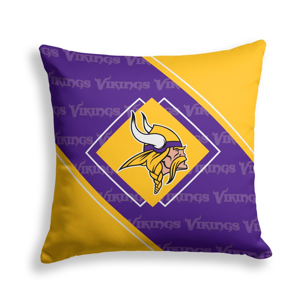 Minnesota Vikings Pegasus 18" x 18" Diamond Boxed Decor Pillow