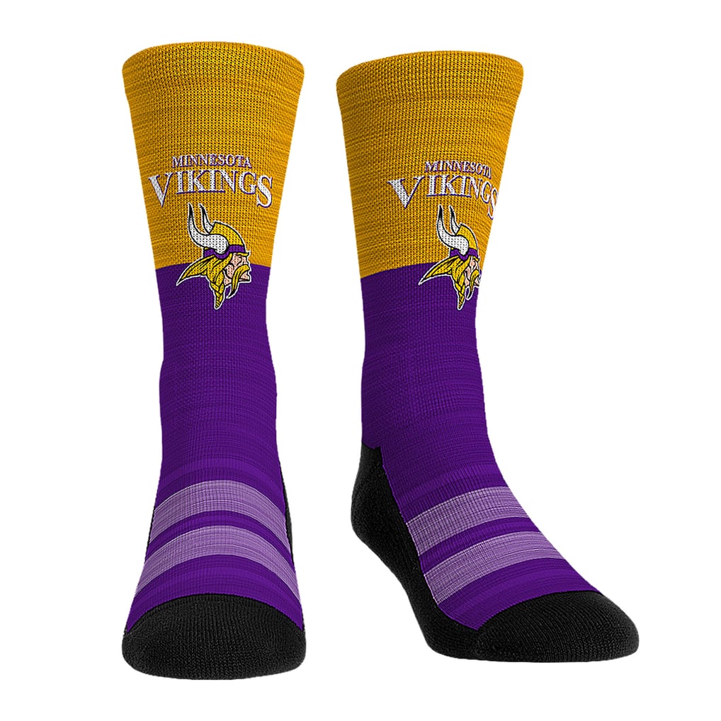 Minnesota Vikings Rock Em Socks Unisex Throwback Three-Pack Crew Sock Set
