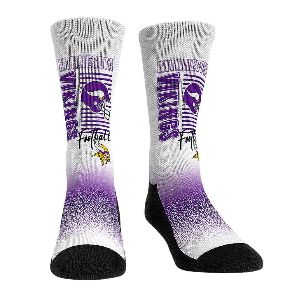 Minnesota Vikings Rock Em Socks Unisex Throwback Three-Pack Crew Sock Set