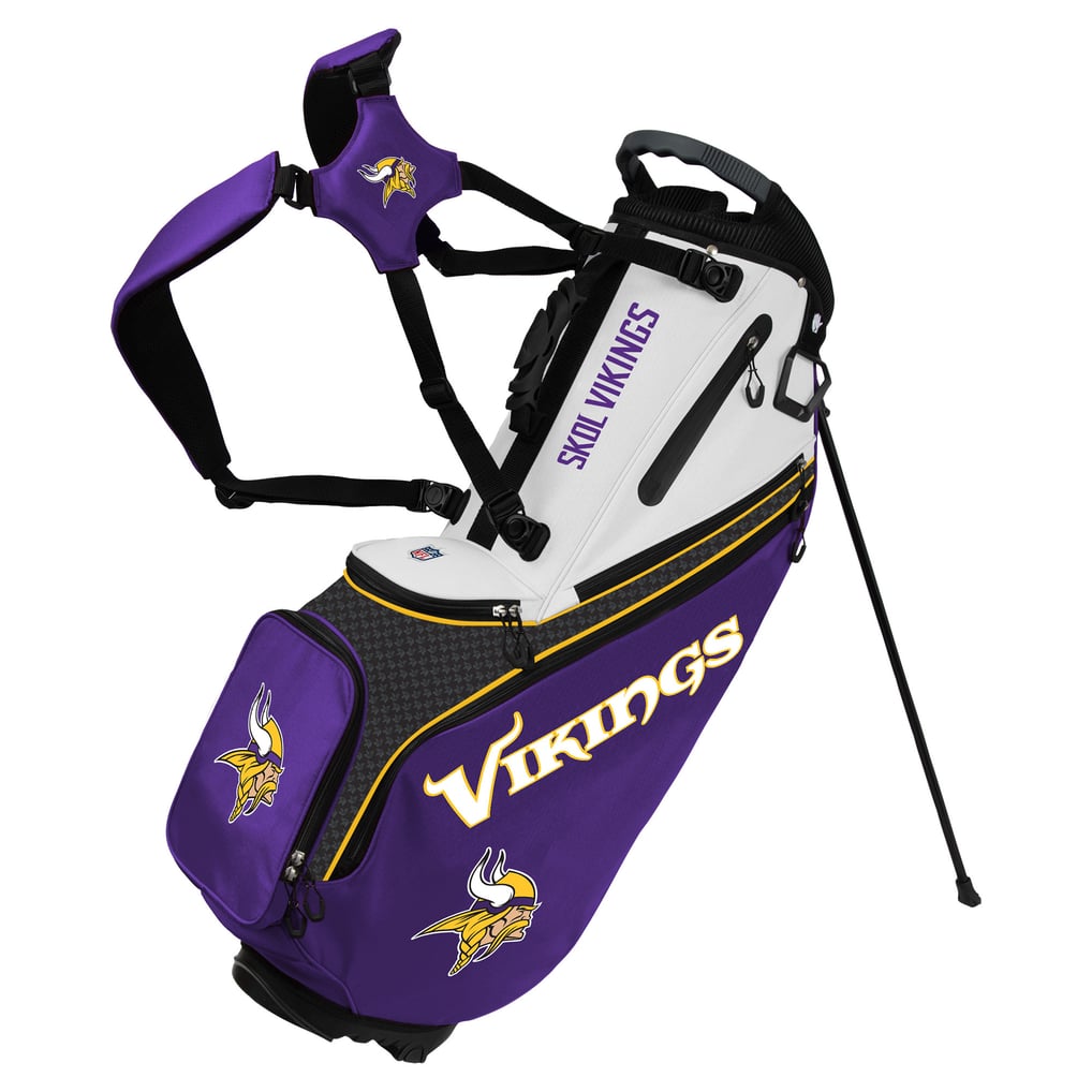 Minnesota Vikings WinCraft Back Nine Stand Golf Bag