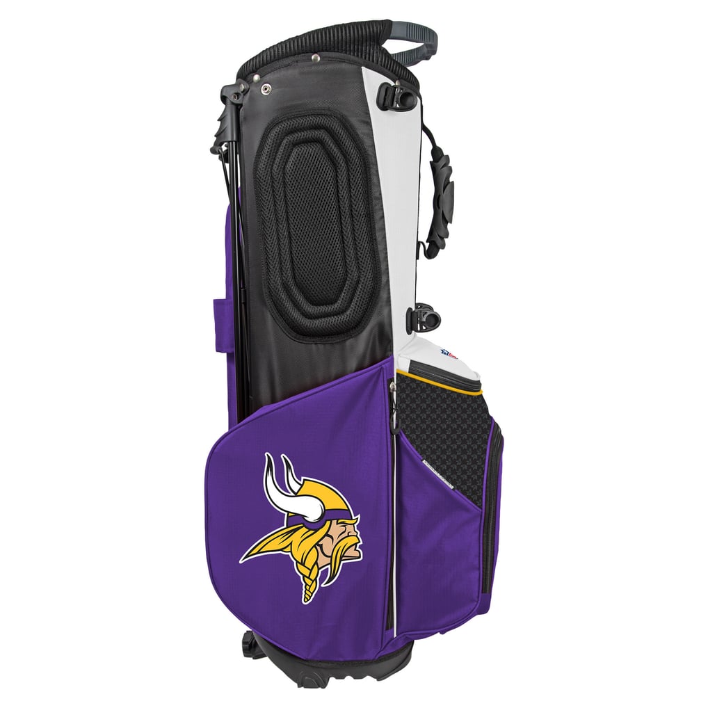 Minnesota Vikings WinCraft Back Nine Stand Golf Bag