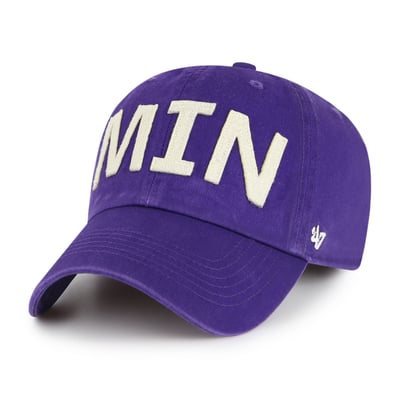 Minnesota Vikings '47 Women's Finley Clean Up Adjustable Hat - Purple 