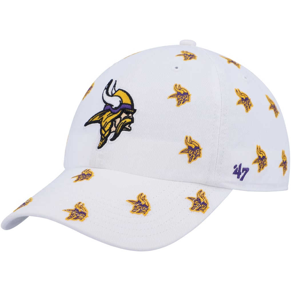 Minnesota Vikings '47 Women's Confetti Clean Up Adjustable Hat - White