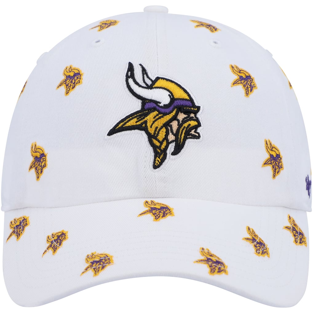 Minnesota Vikings '47 Women's Confetti Clean Up Adjustable Hat - White