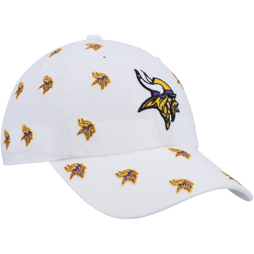 Minnesota Vikings '47 Women's Confetti Clean Up Adjustable Hat - White